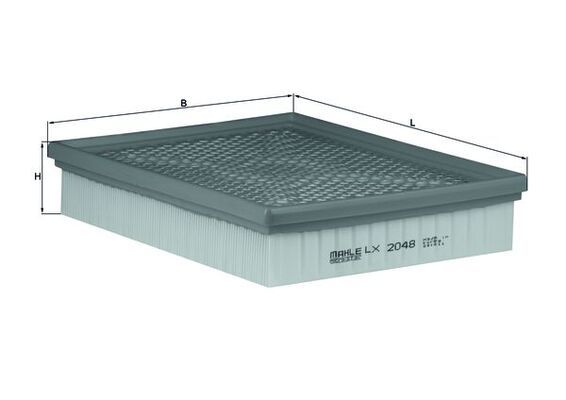 Mahle LX2048 Air Filter - 1