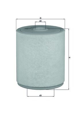 Mahle LX2049/4 Air Filter - 1