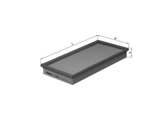 Mahle LX2062 Air Filter - 1