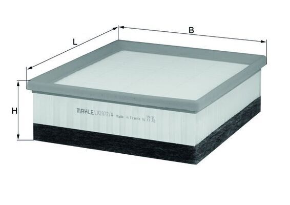 Mahle LX2077/4 Air Filter - 1