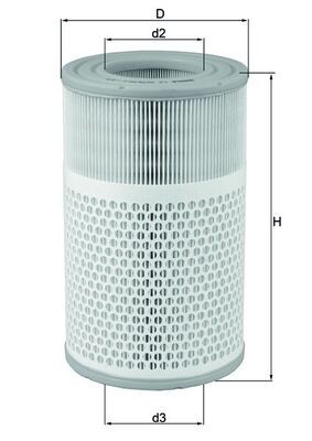 Mahle LX2079 Air Filter - 1
