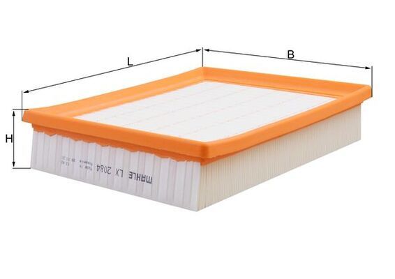 Mahle LX2084 Air Filter - 1