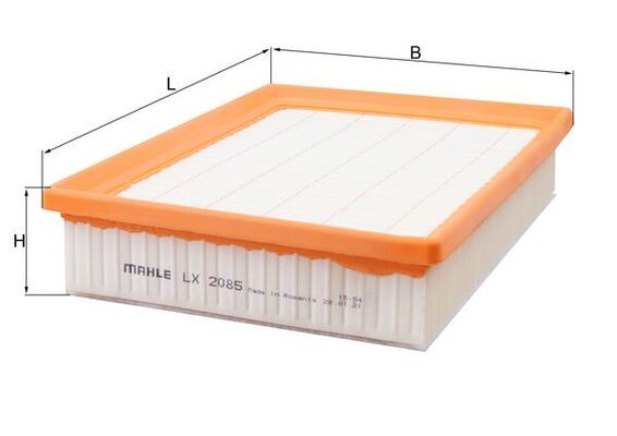 Mahle LX2085 Air Filter - 1