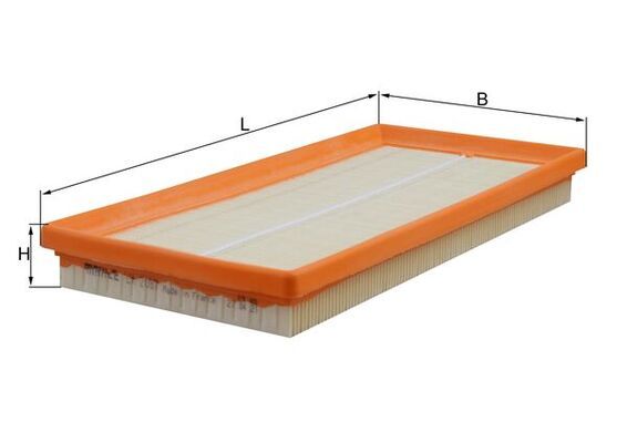 Mahle LX2087 Air Filter - 1