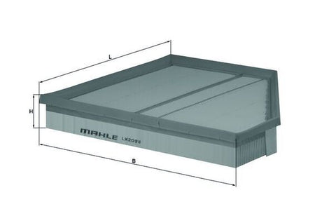 Mahle LX2098 Air Filter - 1