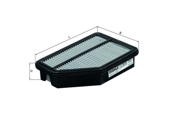 Mahle LX2618 Air Filter - 1