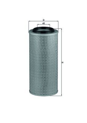 Mahle LX2635 Air Filter - 1