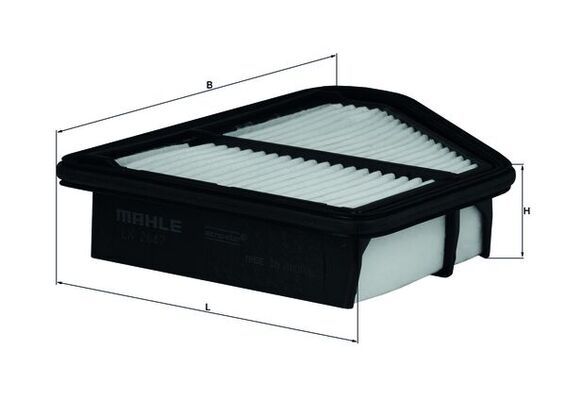 Mahle LX2647 Air Filter - 1