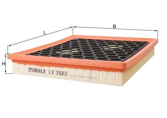 Mahle LX2683 Air Filter - 1