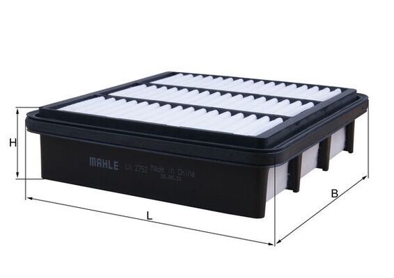 Mahle LX2752 Air Filter - 1