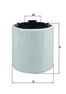 Mahle LX2831 Air Filter - 1
