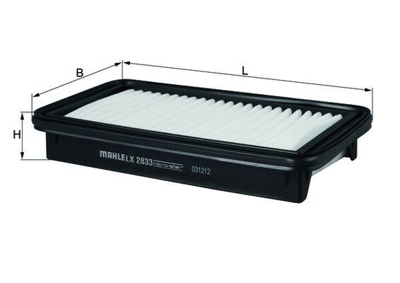 Mahle LX2833 Air Filter - 1