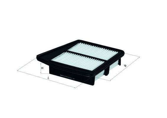 Mahle LX2835 Air Filter - 1