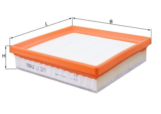 Mahle LX2871 Air Filter - 1