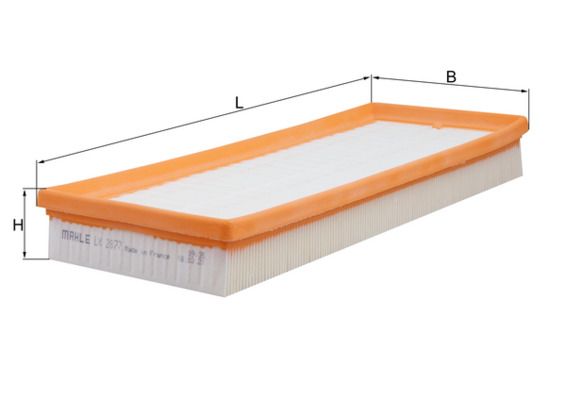 Mahle LX2877 Air Filter - 1