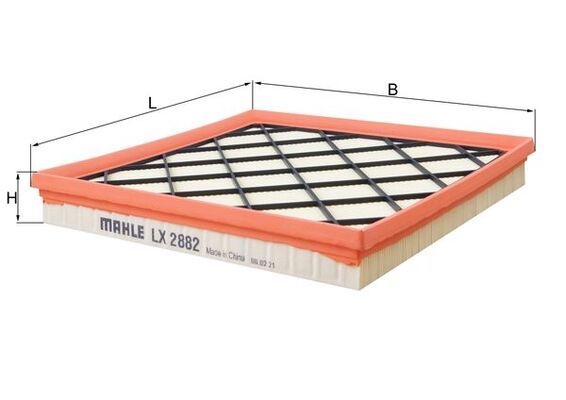 Mahle LX2882 Air Filter - 1