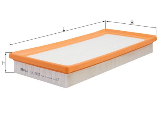 Mahle LX2962 Air Filter - 1
