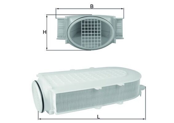 Mahle LX2991/1 Air Filter - 1