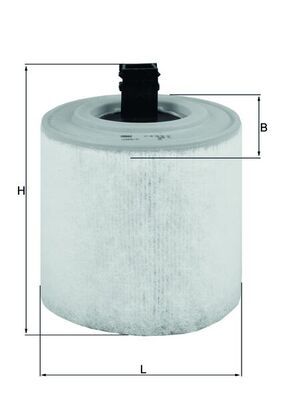 Mahle LX3015/16 Air Filter - 1