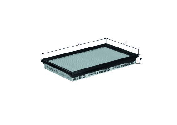Mahle LX307 Air Filter - 1