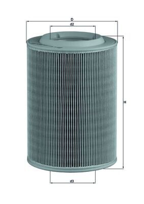 Mahle LX314 Air Filter - 1