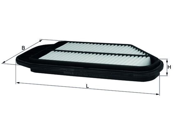 Mahle LX3152 Air Filter - 1