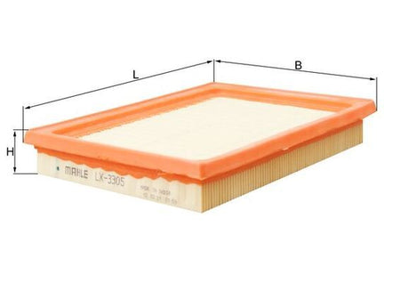 Mahle LX3305 Air Filter - 1