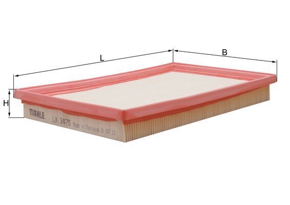 Mahle LX3475 Air Filter - 1