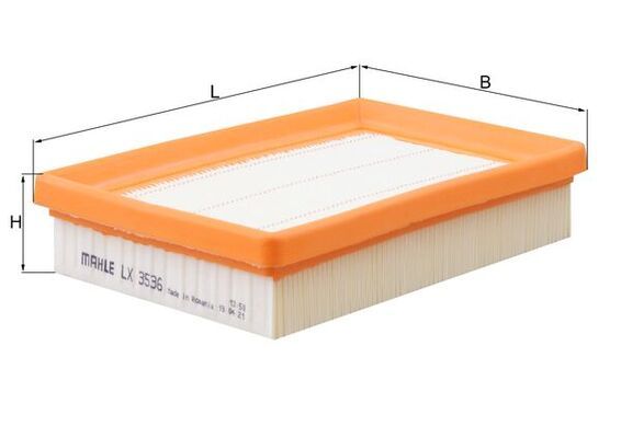 Mahle LX3536 Air Filter - 1