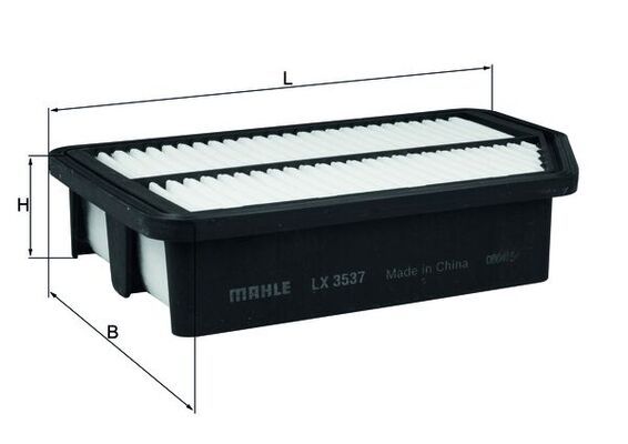 Mahle LX3537 Air Filter - 1