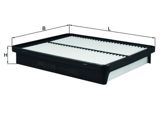 Mahle LX3540 Air Filter - 1