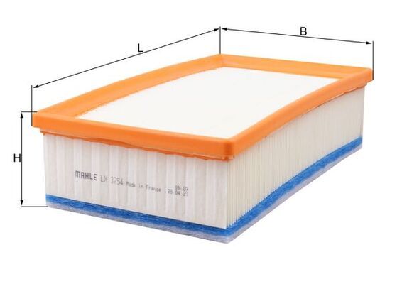 Mahle LX3754 Air Filter - 1