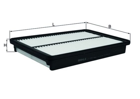 Mahle LX3760 Air Filter - 1