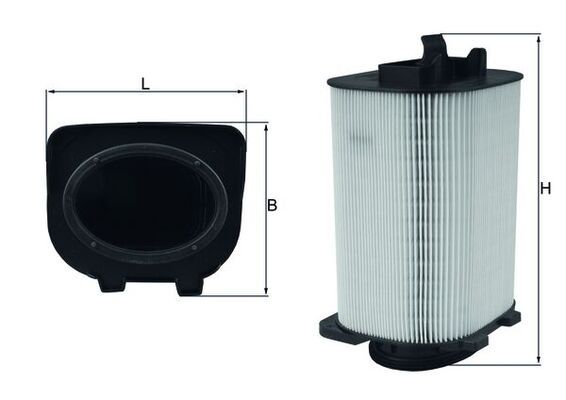 Mahle LX3775 Air Filter - 1