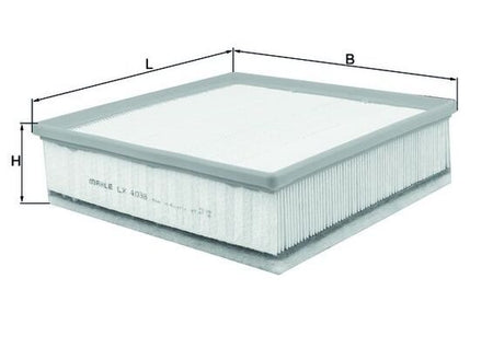Mahle LX4038 Air Filter - 1