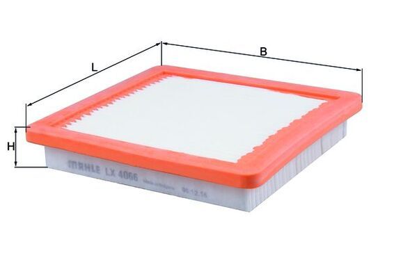 Mahle LX4066 Air Filter - 1
