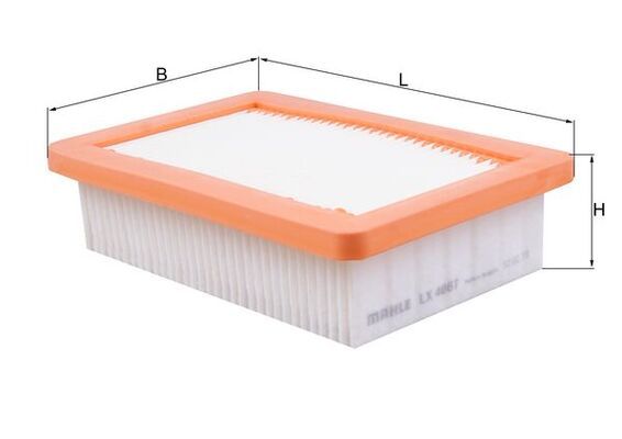 Mahle LX4067 Air Filter - 1