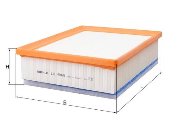 Mahle LX4068 Air Filter - 1