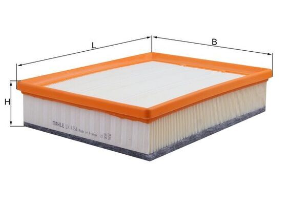 Mahle LX4154 Air Filter - 1