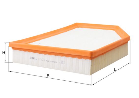 Mahle LX4234 Air Filter - 1