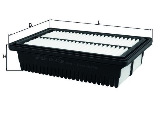 Mahle LX4238 Air Filter - 1