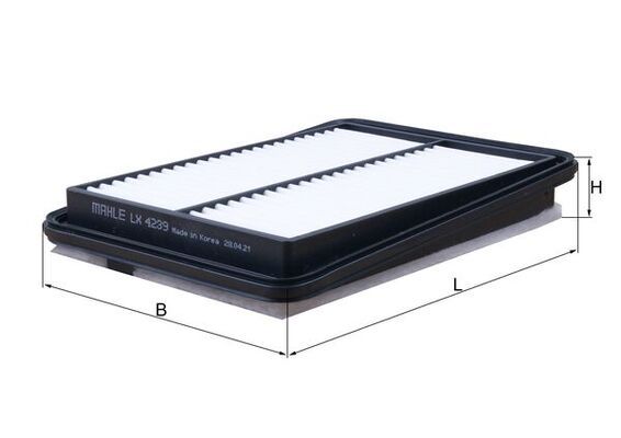 Mahle LX4239 Air Filter - 1