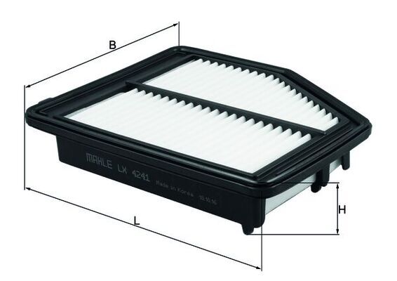 Mahle LX4241 Air Filter - 1