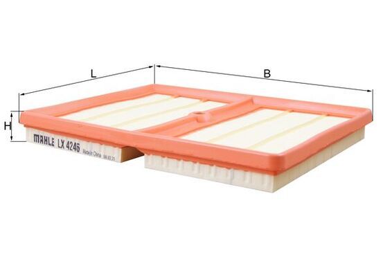 Mahle LX4246 Air Filter - 1