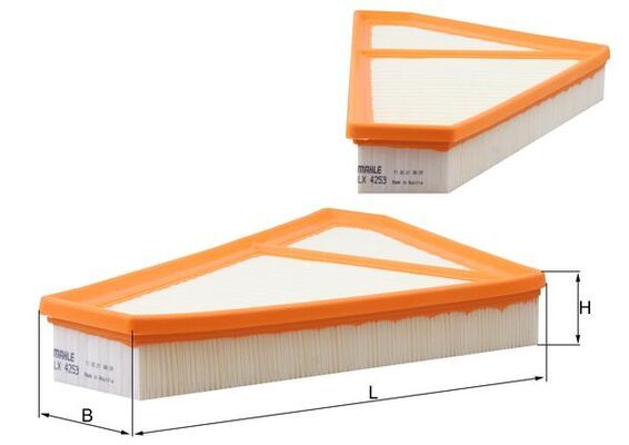 Mahle LX4253 Air Filter - 1