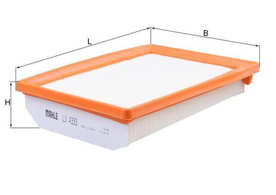 Mahle LX4333 Air Filter - 1
