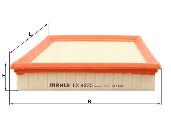 Mahle LX4335 Air Filter - 1