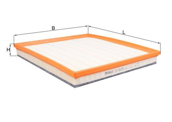 Mahle LX4403 Air Filter - 1