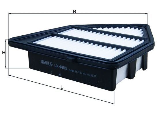 Mahle LX4405 Air Filter - 1