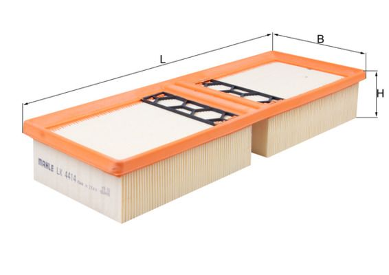Mahle LX4414 Air Filter - 1